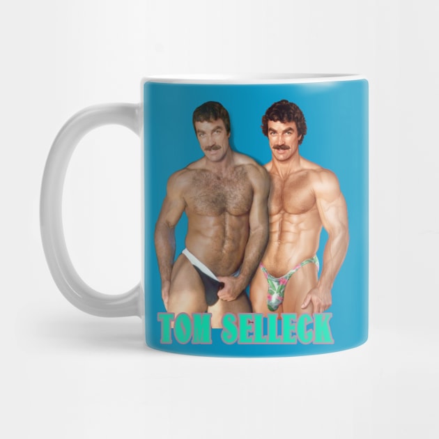 Tom Selleck 80s Hot Sexy by huskaria